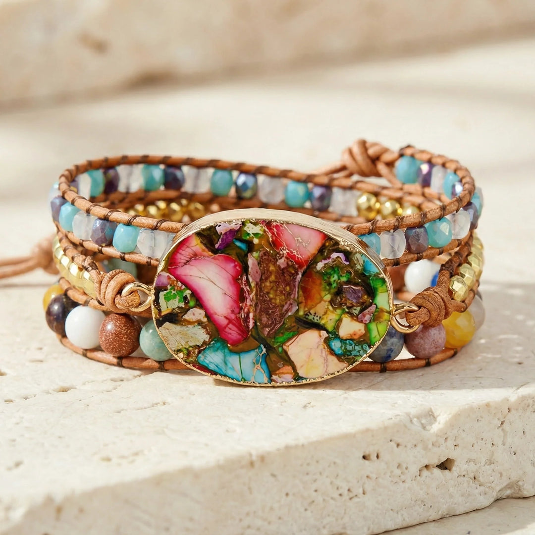 Divine Warrior Bracelet - Jasper