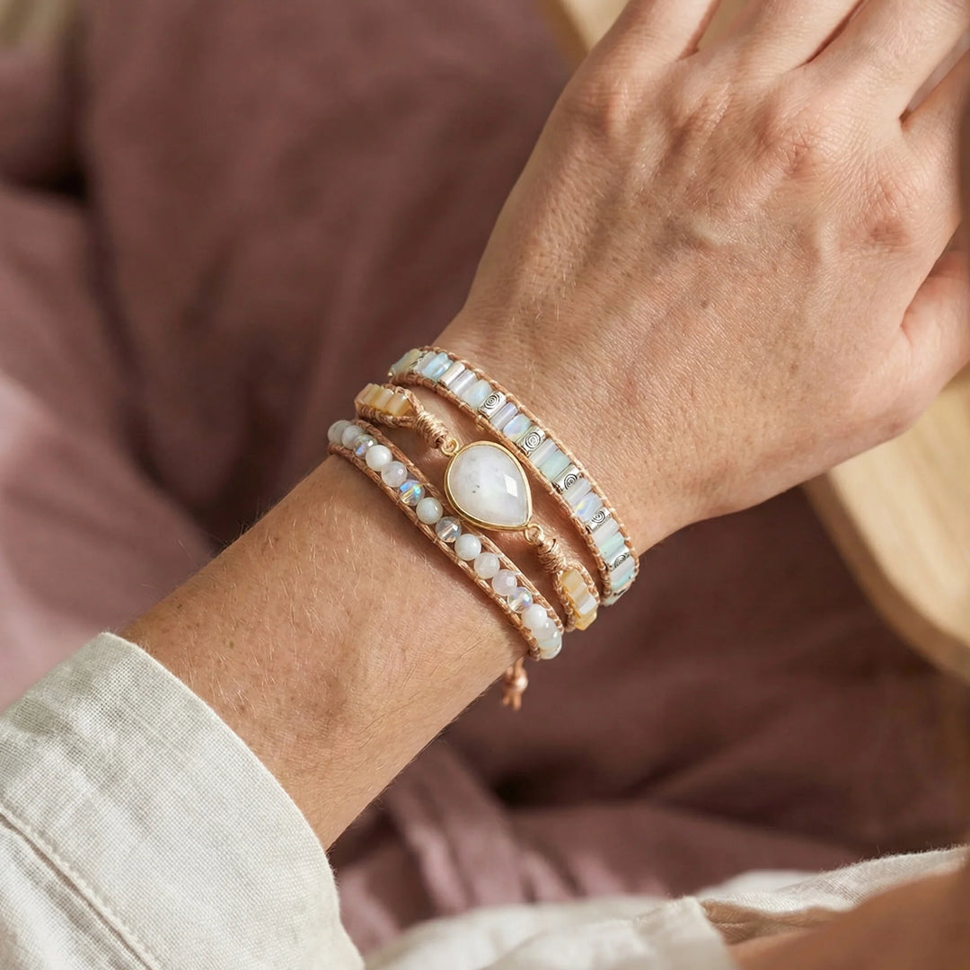 Inner Harmony Moonstone Bracelet - Moonstone