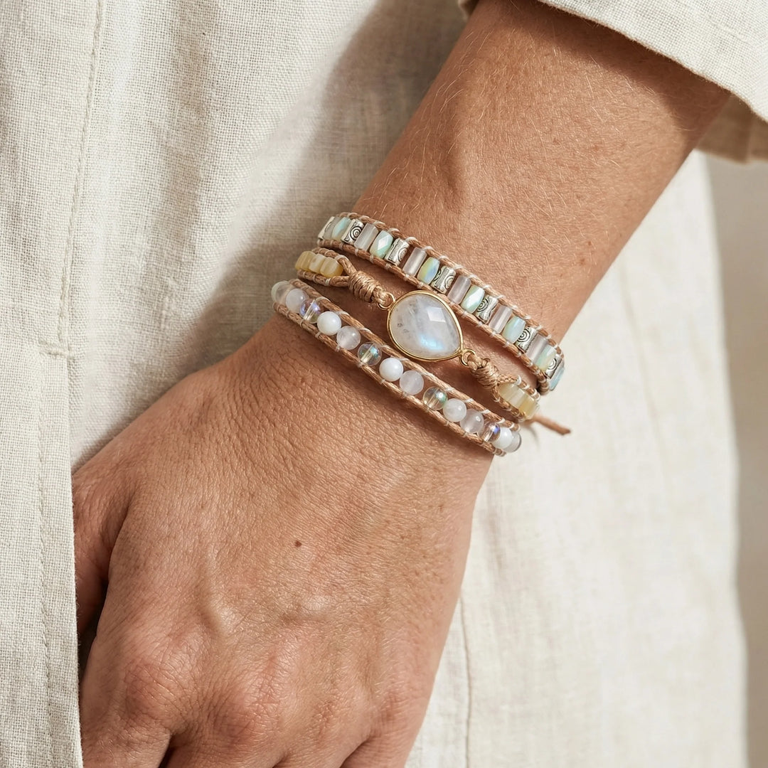 Inner Harmony Moonstone Bracelet - Moonstone
