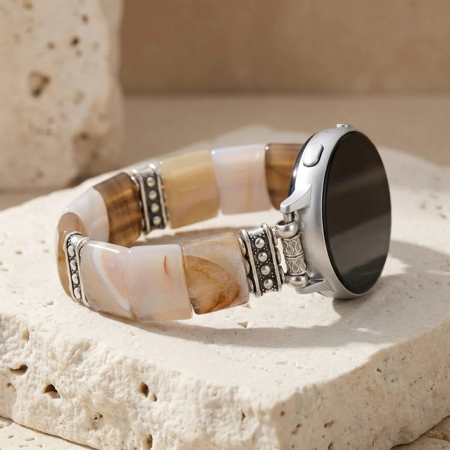 Healing Aura Samsung Watch Band - Agate