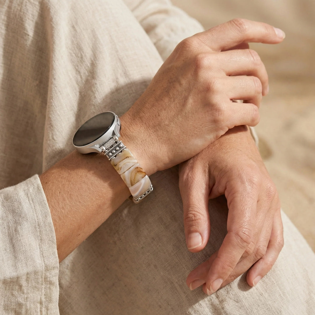 Healing Aura Samsung Watch Band - Agate