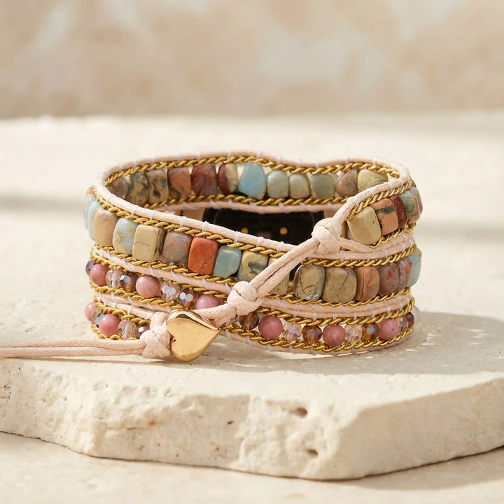 Healing Rhodochrosite Apple Watch Straps - Rhodochrosite