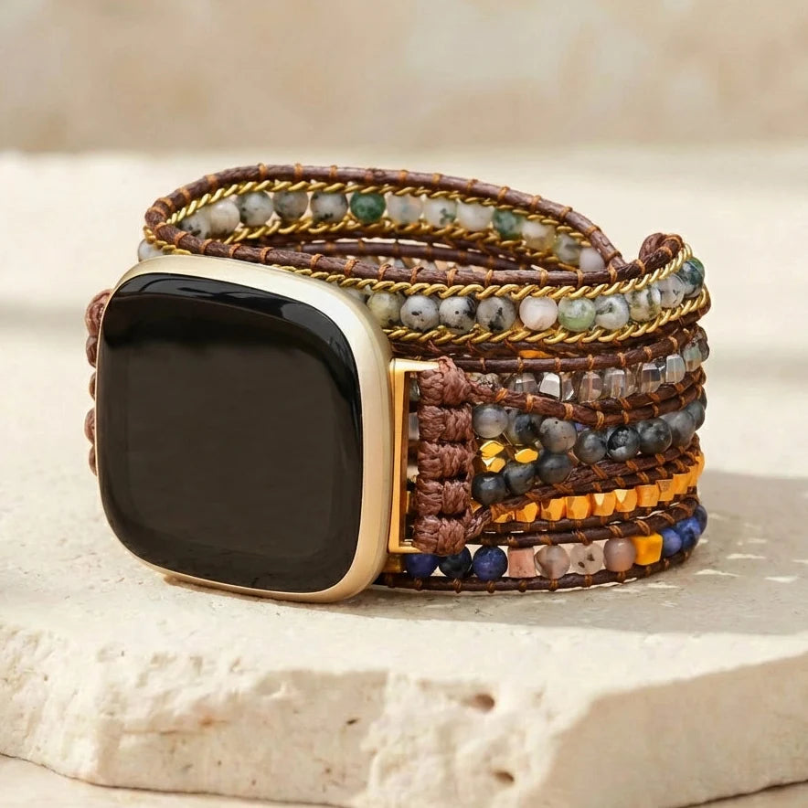 Lucky Labradorite Fitbit Watch Straps - Labradorite