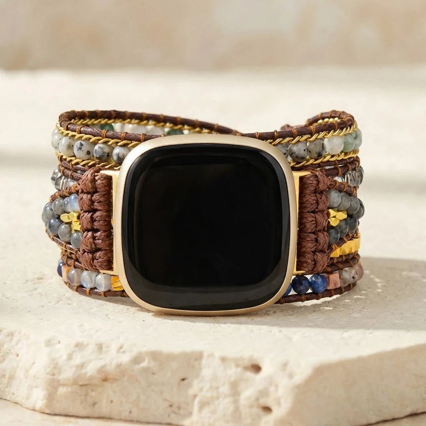 Lucky Labradorite Fitbit Watch Straps - Labradorite
