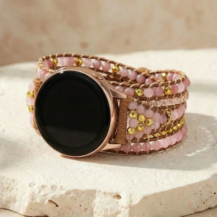 Rose Quartz Love Samsung Watch Straps - Rose Quartz