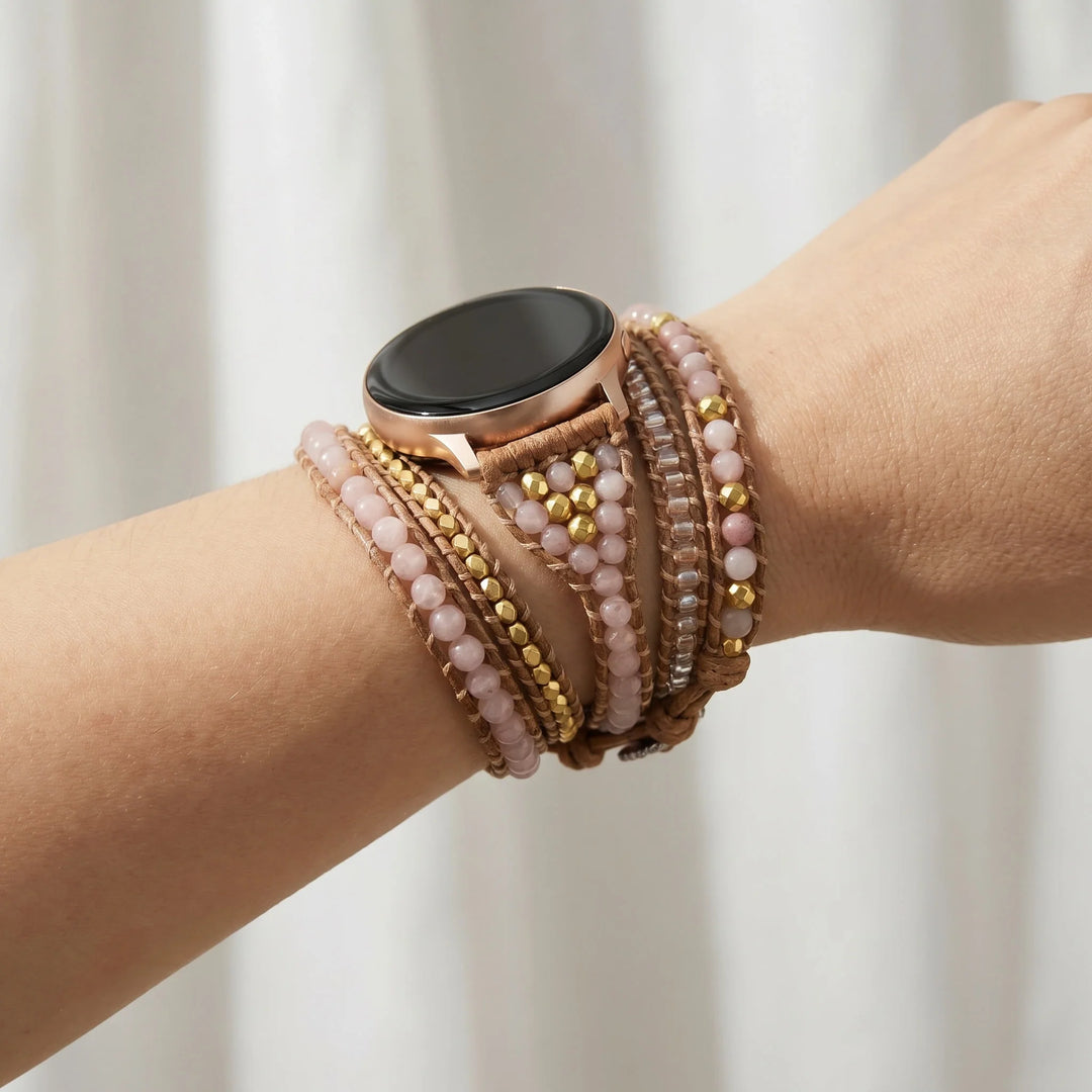 Rose Quartz Love Samsung Watch Straps - Rose Quartz