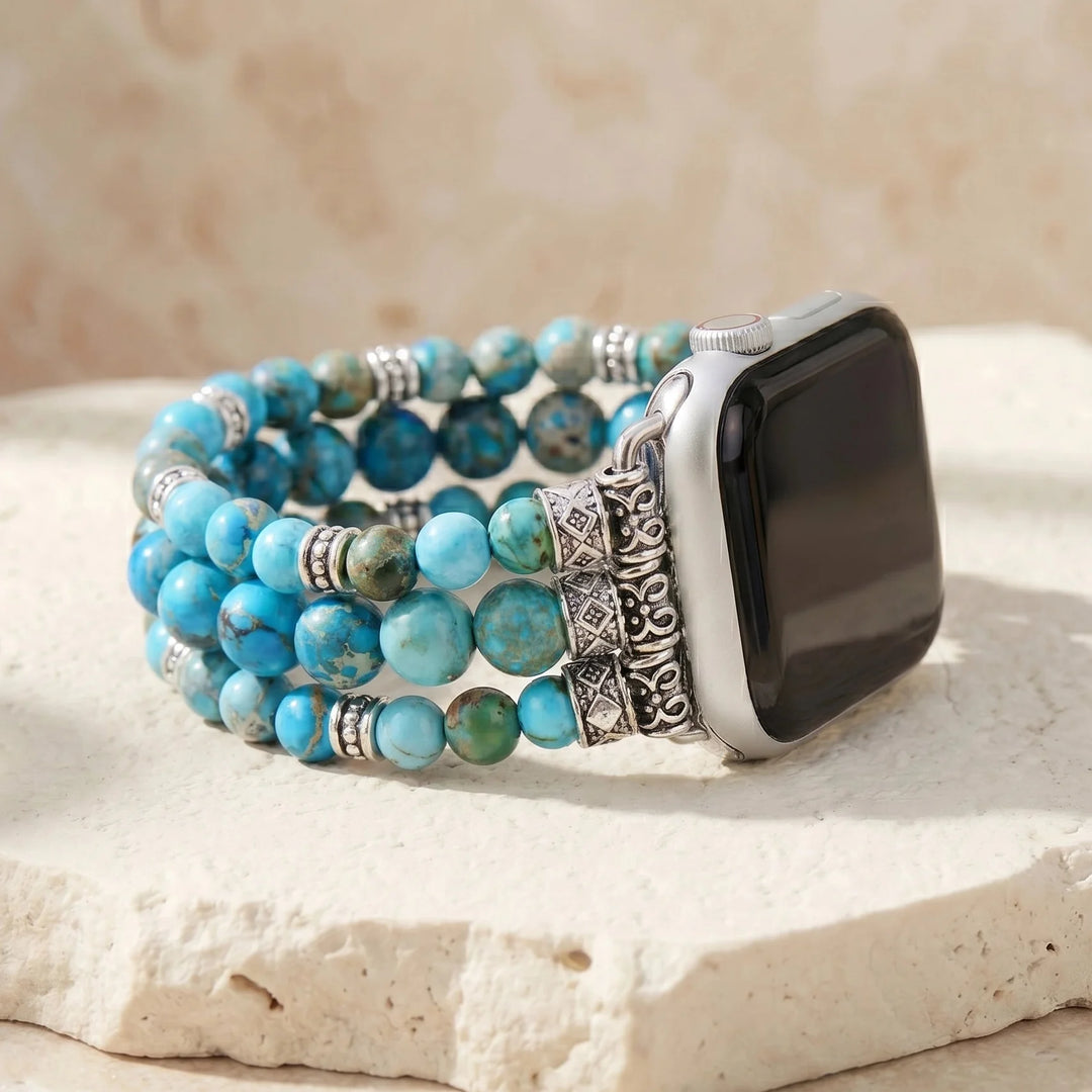 Calming Jasper Apple Watch Band - Jasper
