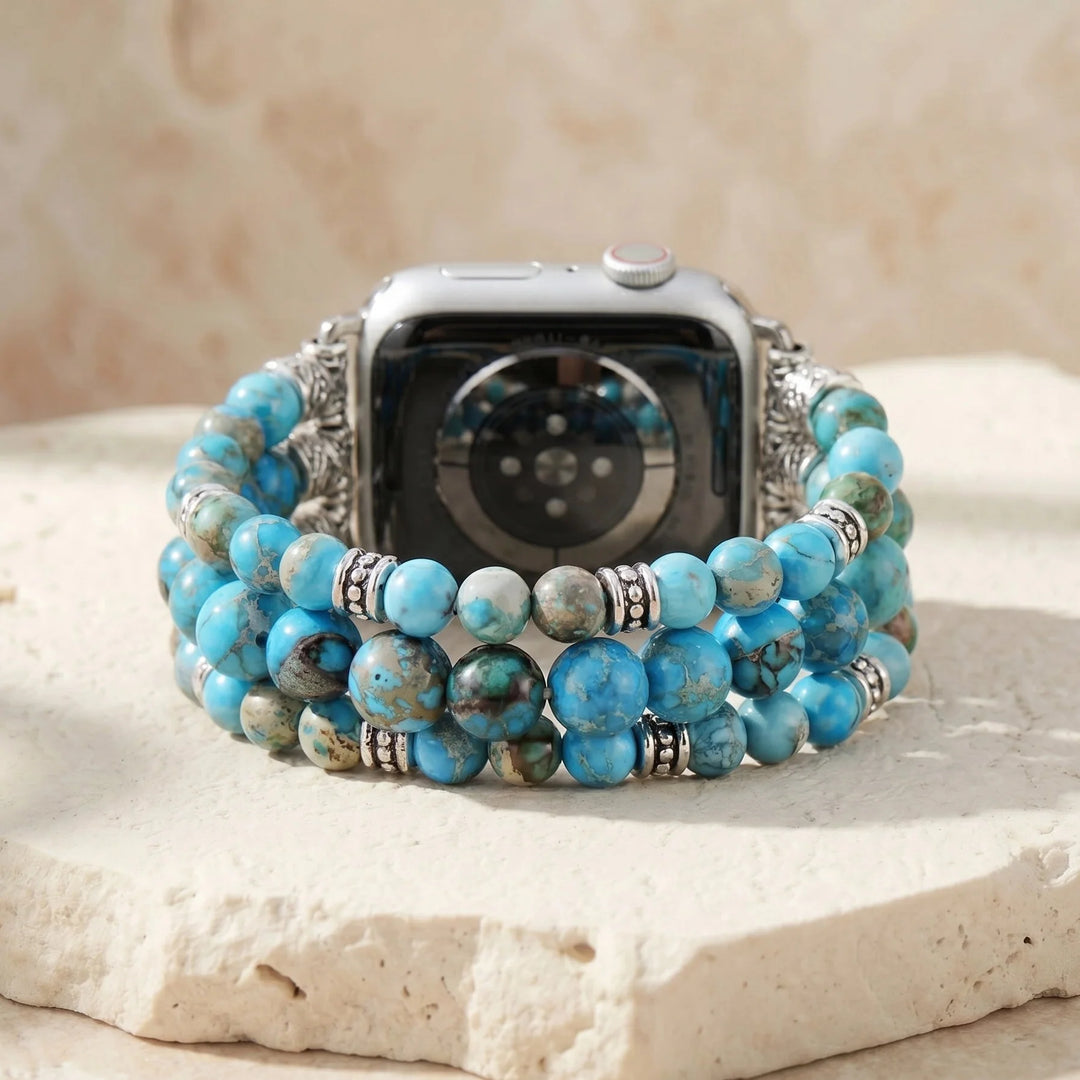 Calming Jasper Apple Watch Band - Jasper