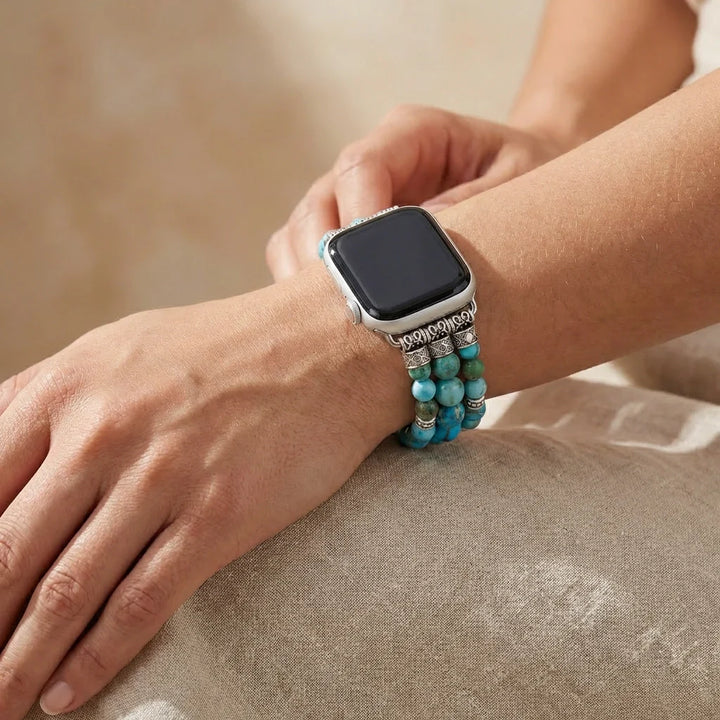 Calming Jasper Apple Watch Band - Jasper