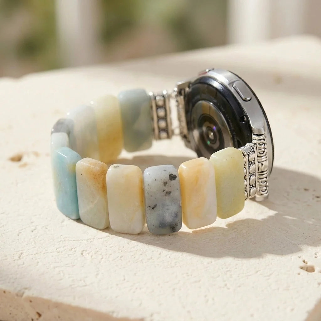 Harmony of Amazonite Samsung Watch Band - Amazonite 