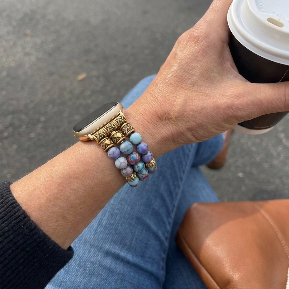 Dreamy Ohm Apple Watch Band - Jasper