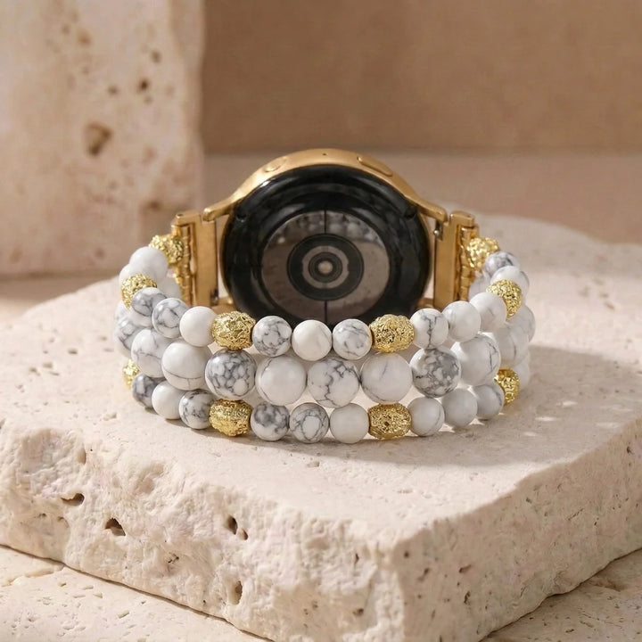 Pure Howlite Samsung Watch Band - Howlite