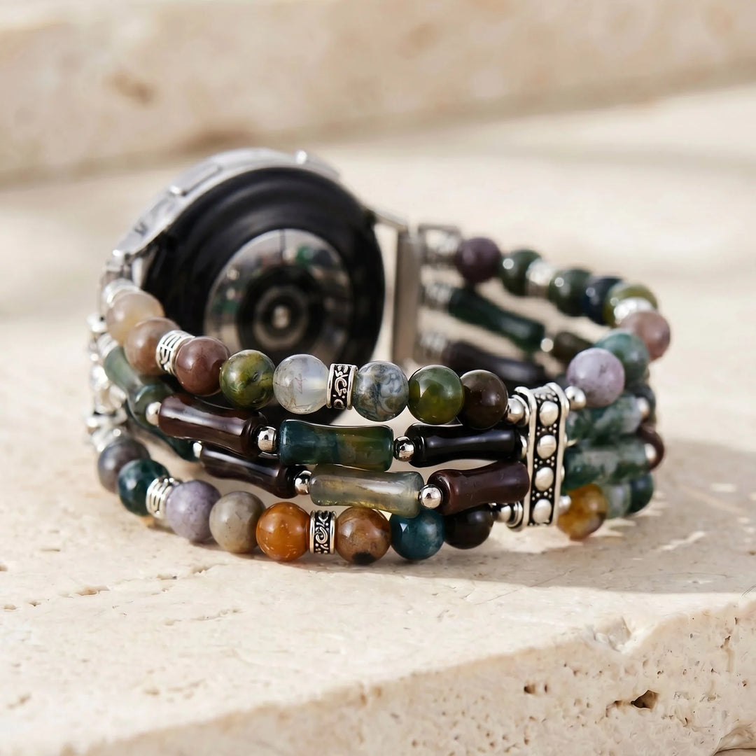 Gaia Agate Watch Band - Agate