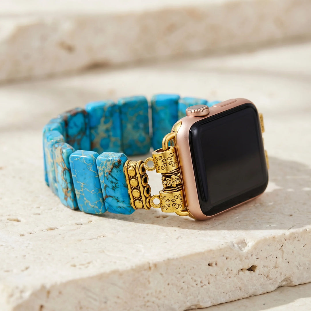 Azure Jasper Apple Watch Band - Jasper