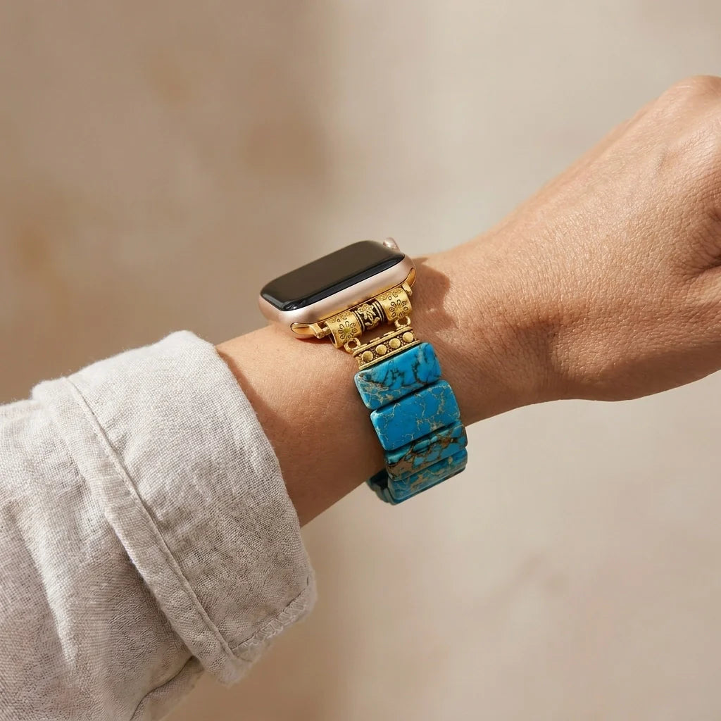Azure Jasper Fitbit Watch Band - Jasper