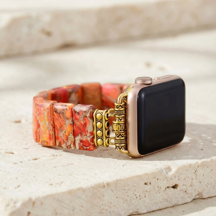 Sunset Jasper Apple Watch Band - Jasper