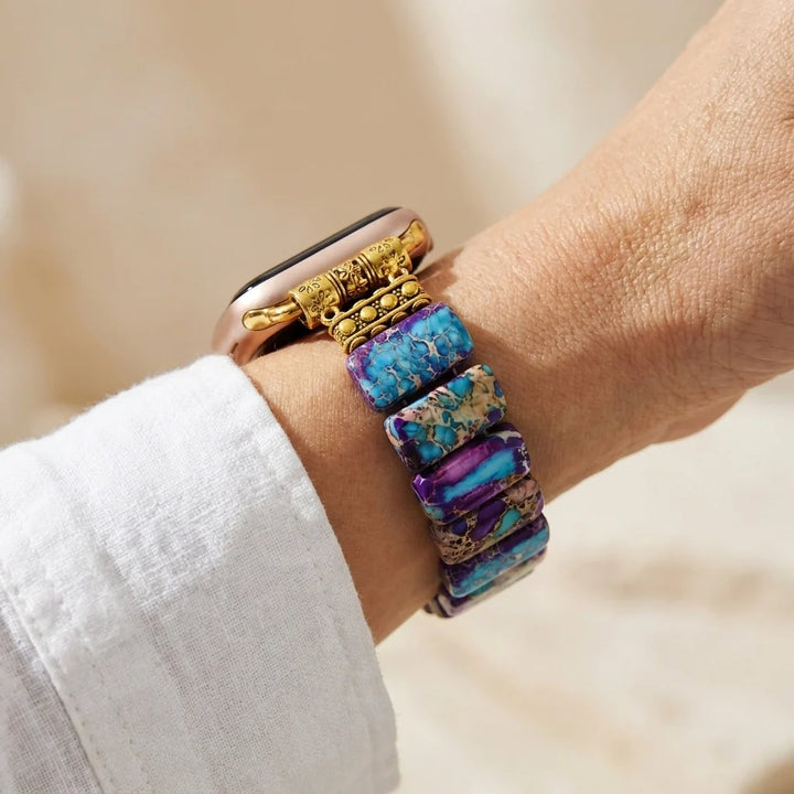 Cosmic Jasper Apple Watch Band - Jasper