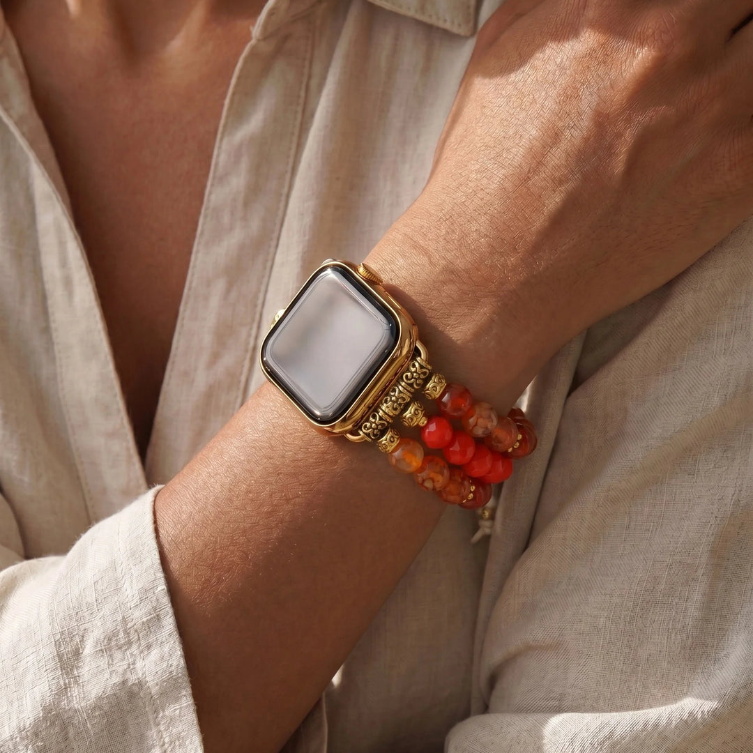 Fierce Agate Apple Watch Band - Agate