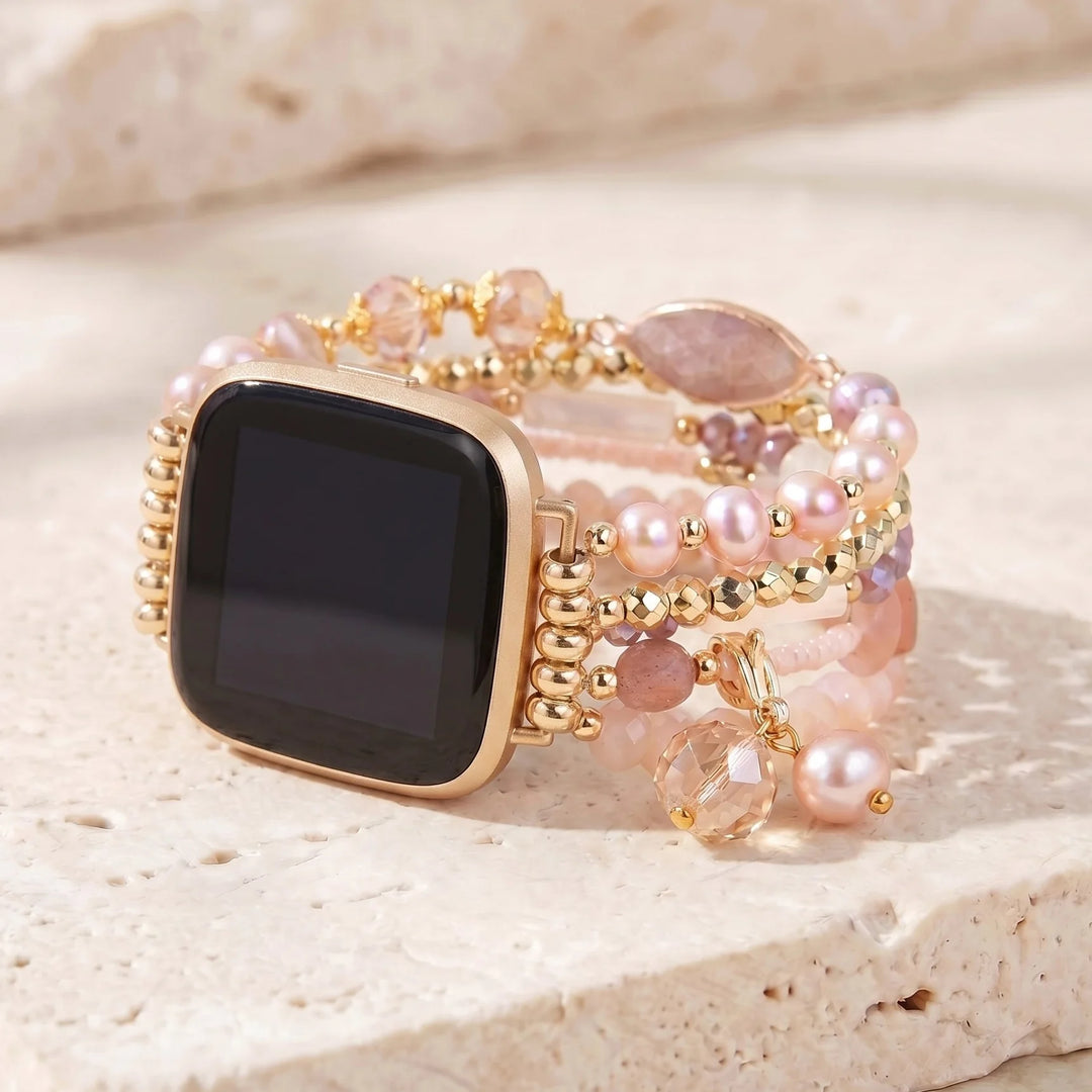 Solara Pearl Fitbit Watch Band *Limited Edition* - Pearl