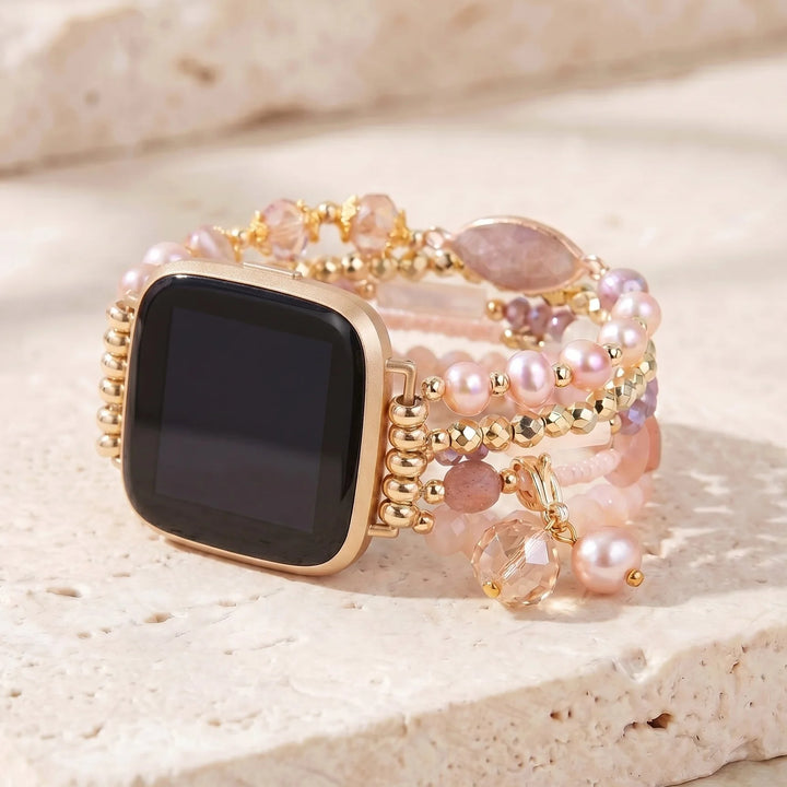Solara Pearl Fitbit Watch Band *Limited Edition* - Pearl