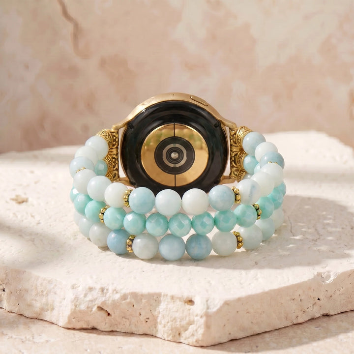 Serene Amazonite Samsung Watch Band - Amazonite 