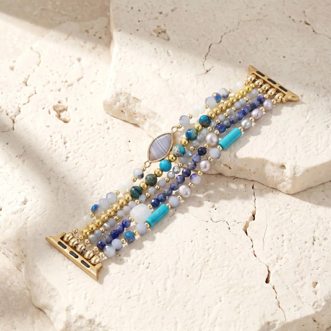 Coastal Sodalite Apple Watch Band - Sodalite