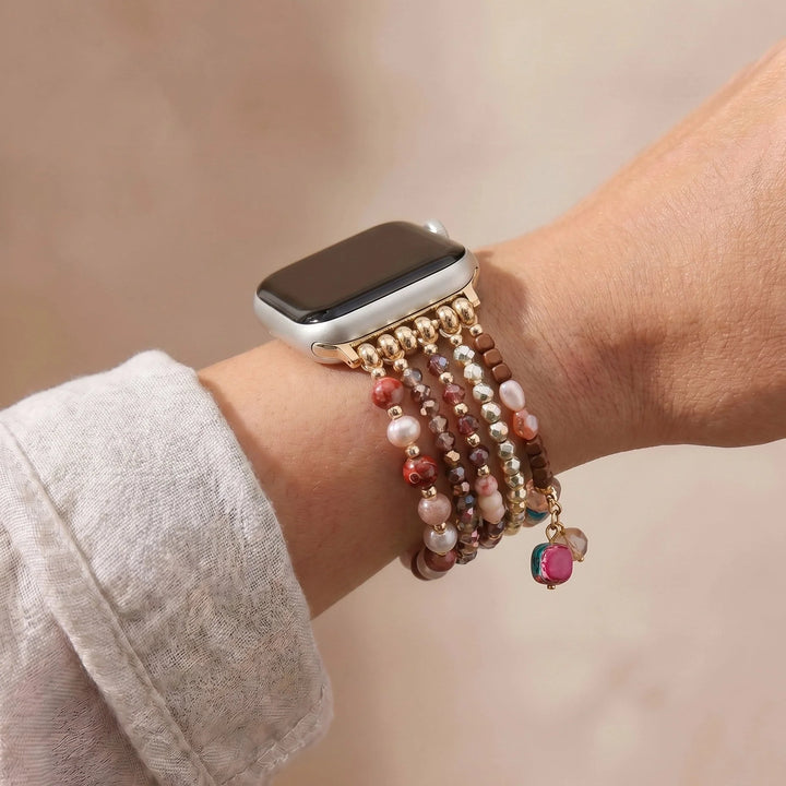 Vitality Glow Apple Watch Band - Amazonite 
