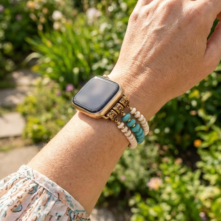 Desert Turquoise Apple Watch Band - Turquoise