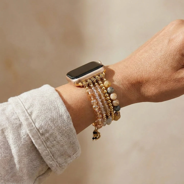 Golden Hour Citrine Fitbit Watch Band - Citrine
