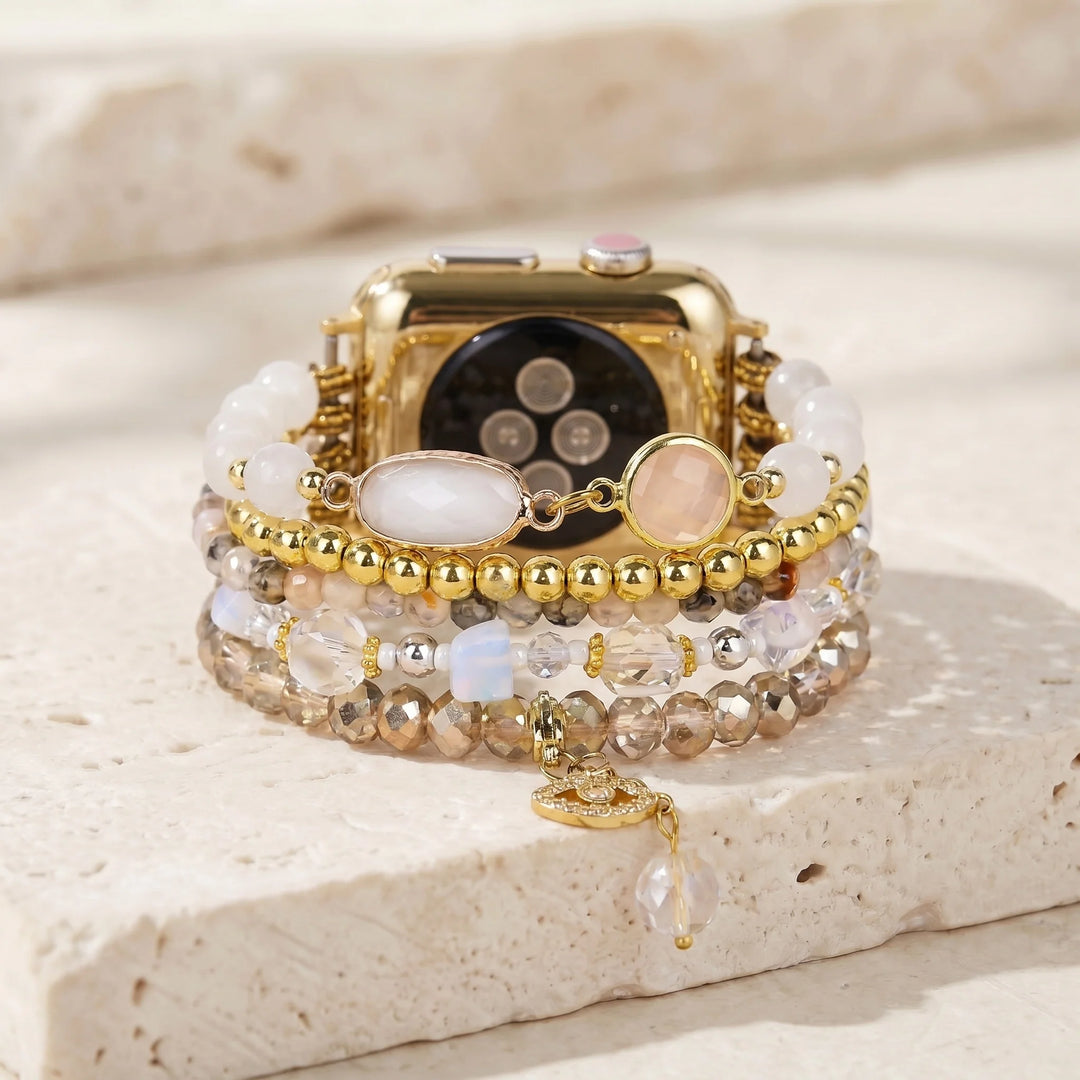 Celestial Charm Apple Watch Band - Amazonite 