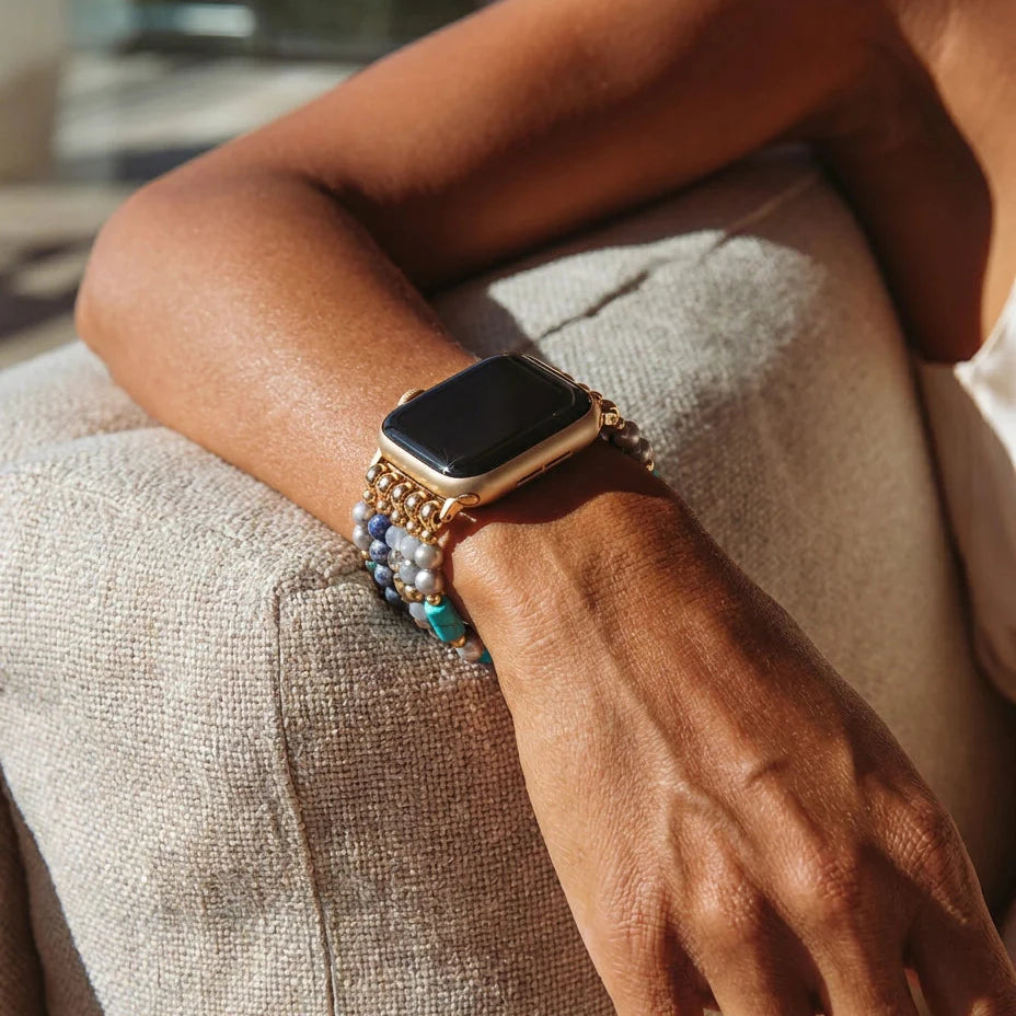 Coastal Sodalite Fitbit Watch Band - Sodalite