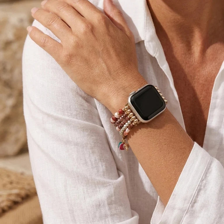 Vitality Glow Fitbit Watch Band - Amazonite 