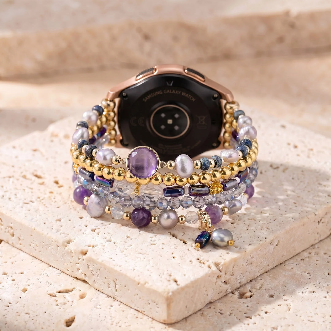 Enchanted Amethyst Samsung Watch Band - Amethyst