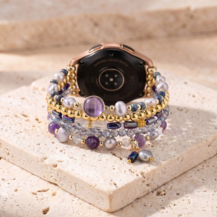 Enchanted Amethyst Samsung Watch Band - Amethyst