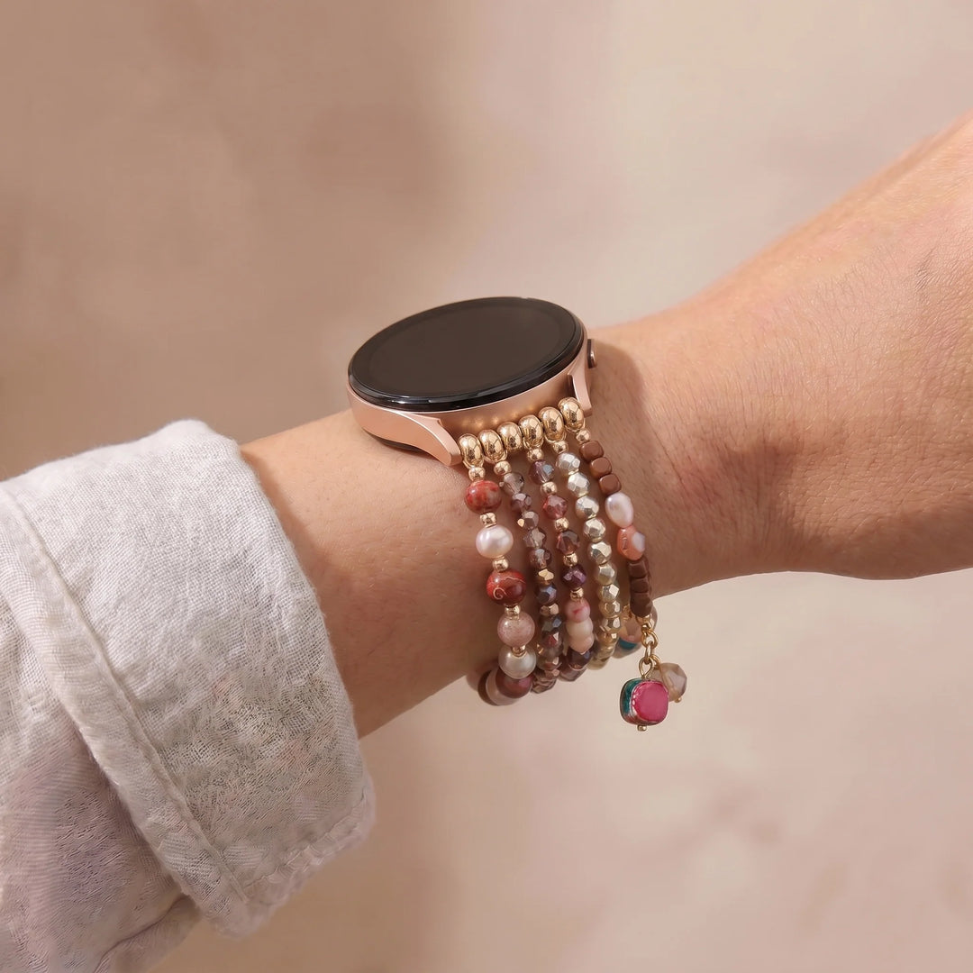 Vitality Glow Samsung Watch Band - Amazonite 