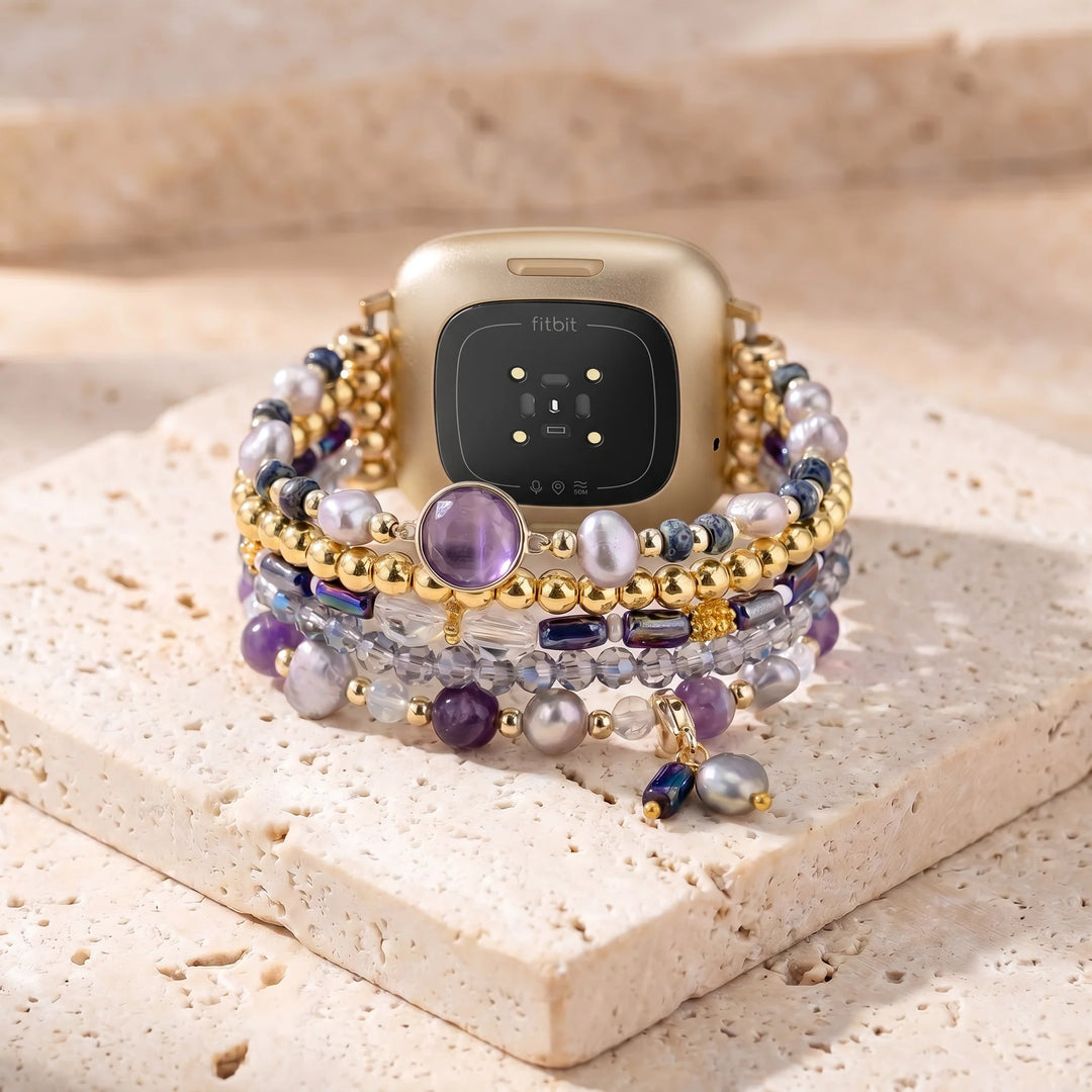 Enchanted Amethyst Fitbit Watch Band - Amethyst