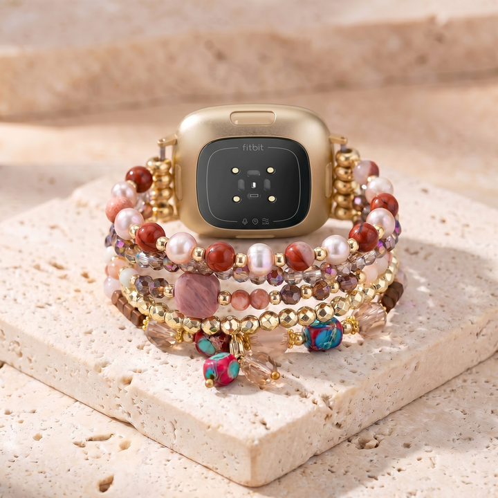 Vitality Glow Fitbit Watch Band - Amazonite 