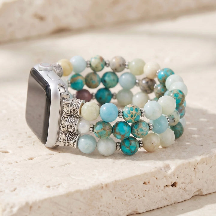 Ocean Breeze Apple Watch Band - Amazonite 