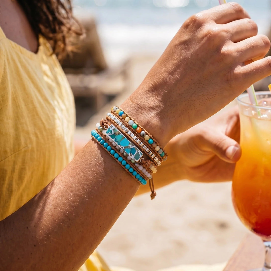 Wild Soul Turquoise Wrap Bracelet - Turquoise