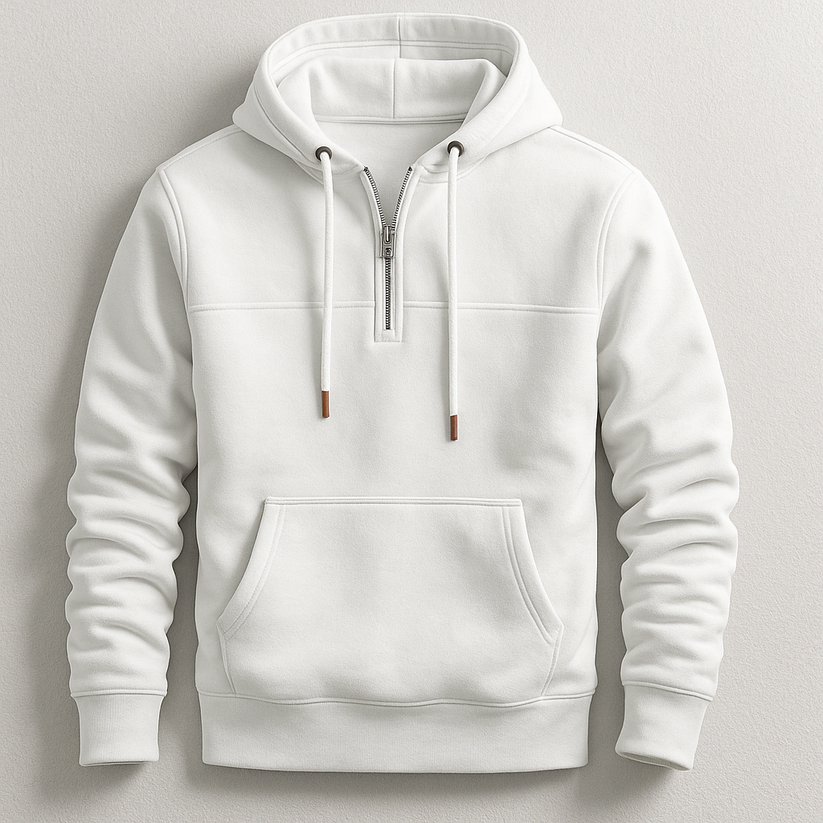 Eleganter Zip Hoodie