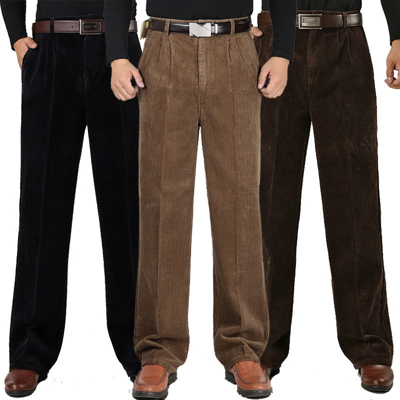 Elegante Corduroy-Hose