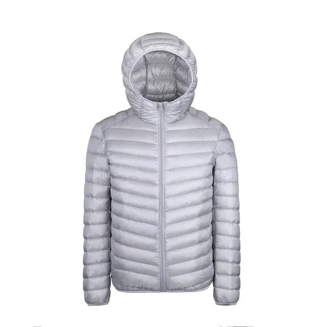 Leichte Daunenjacke mit Entendaunen