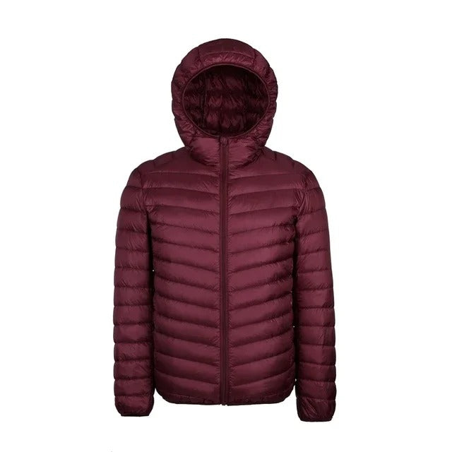 Leichte Daunenjacke mit Entendaunen