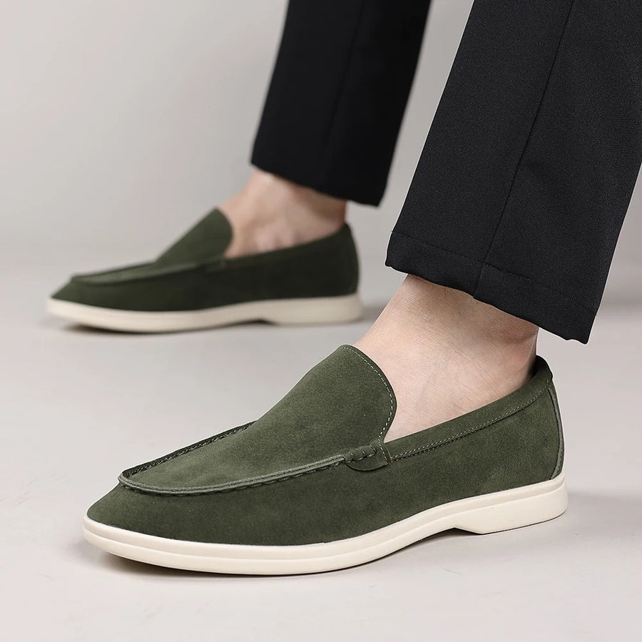 Klassische Wildleder Slipper