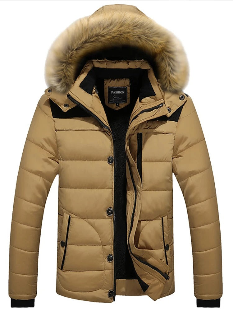Elegante Fleecejacke mit Kapuze