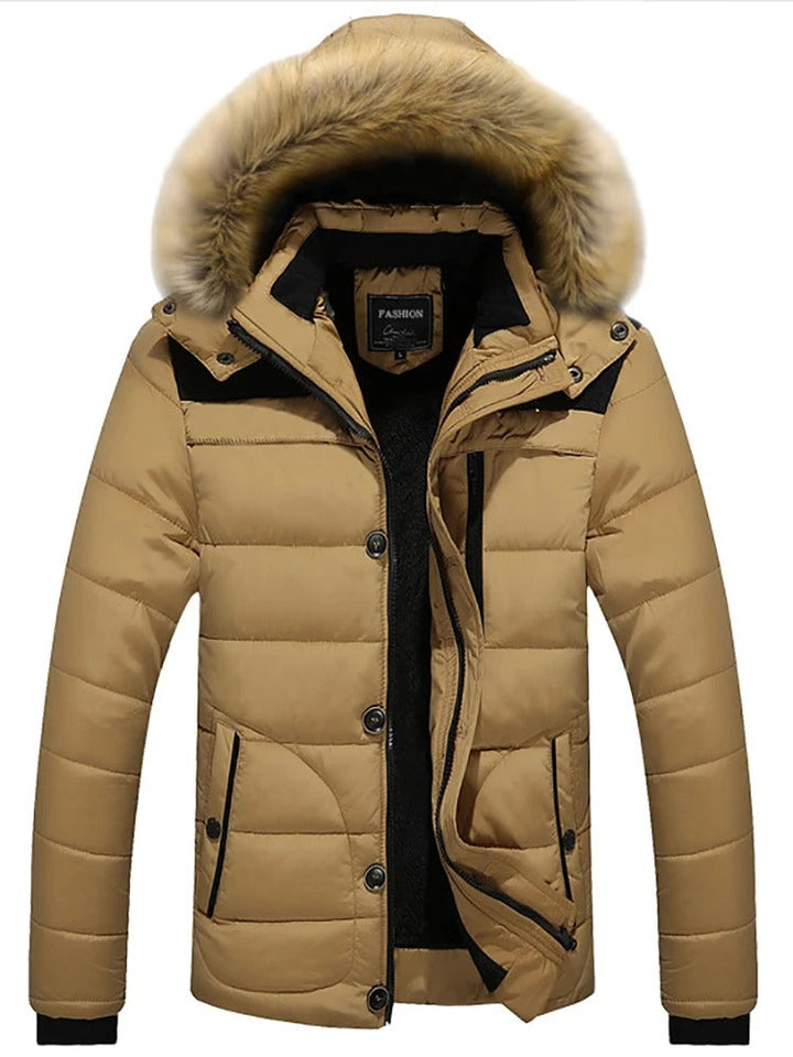 Elegante Fleecejacke mit Kapuze