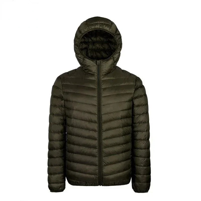 Leichte Daunenjacke mit Entendaunen