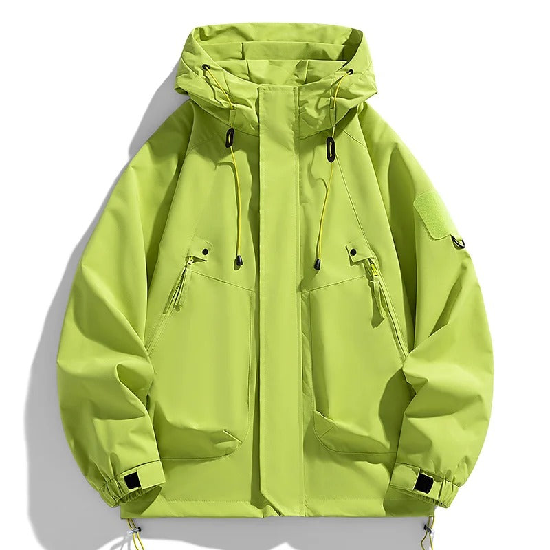 Elegante Jacke mit Kapuze