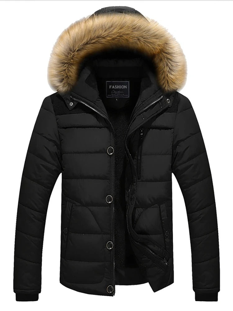 Elegante Fleecejacke mit Kapuze