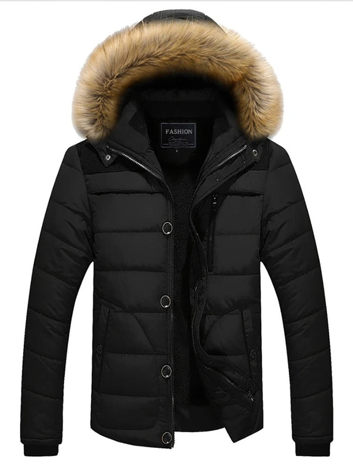 Elegante Fleecejacke mit Kapuze